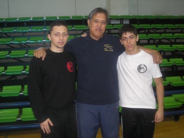 Sifu Salvatore Mezzone con GM Iadarola e GM Latosa